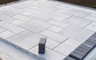 Hardscaping Services including Brick and Paver Driveays and Patios